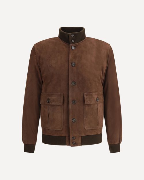 Leather Jacket Male 50