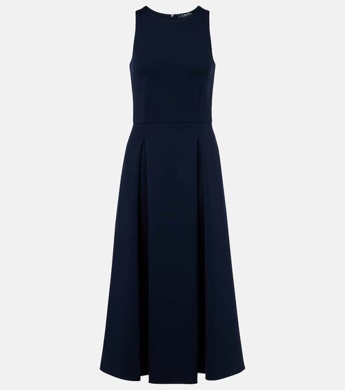 Cannone cotton-blend jersey midi dress