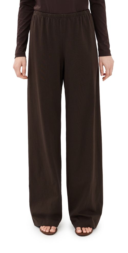 Wide Leg Easy Pants Americano