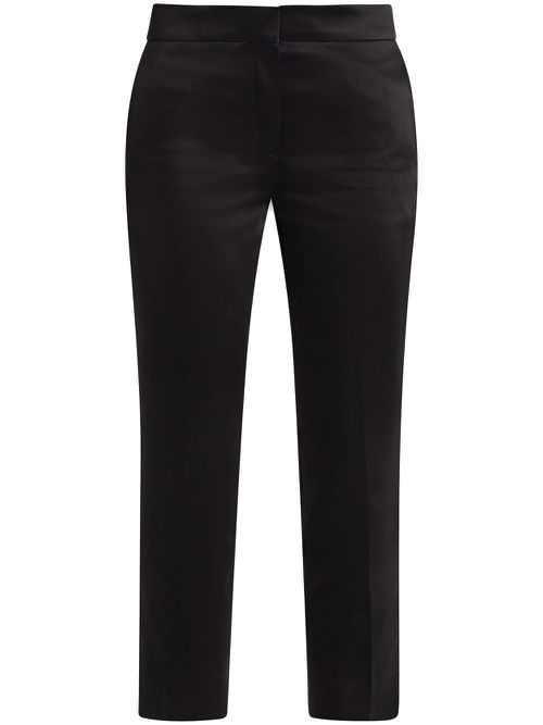 Cropped trousers - Black