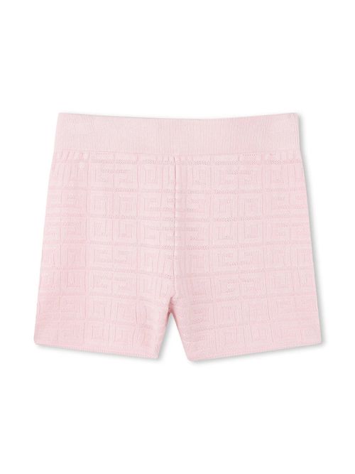 Mini Shorts in 4G Motif Jacquard with Sophisticated Waist