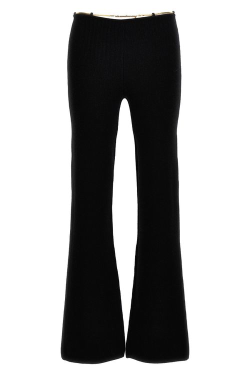 'Gold Nameplate Chain' Pants