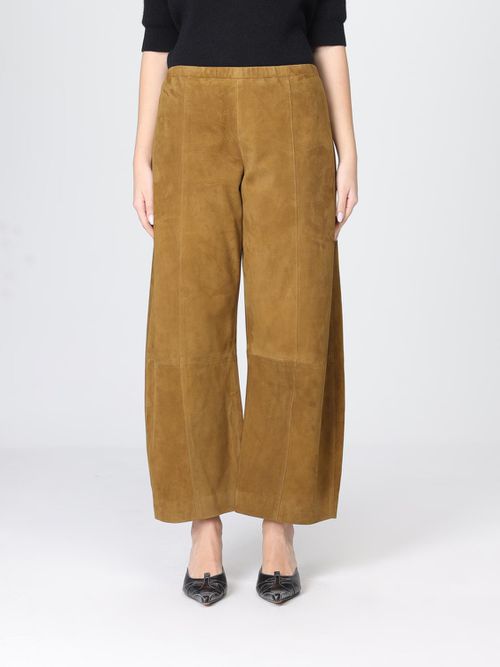 Pants Woman color Brown