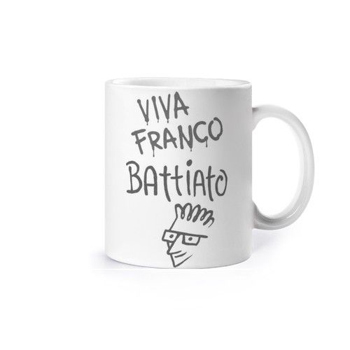 Viva franco battiato black ink