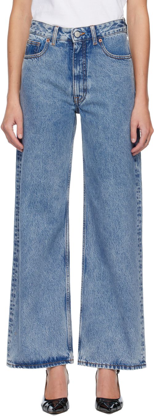 Blue 5 Pockets Jeans