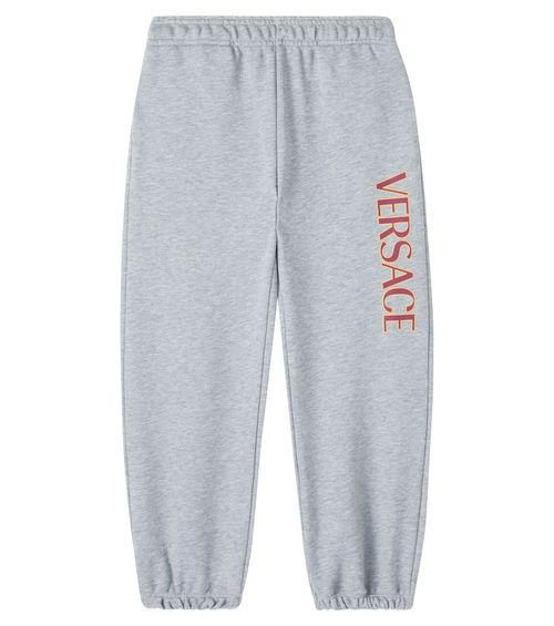 Logo cotton jersey sweatpants