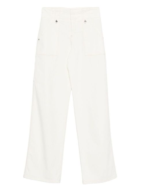 White High-waist Jeans