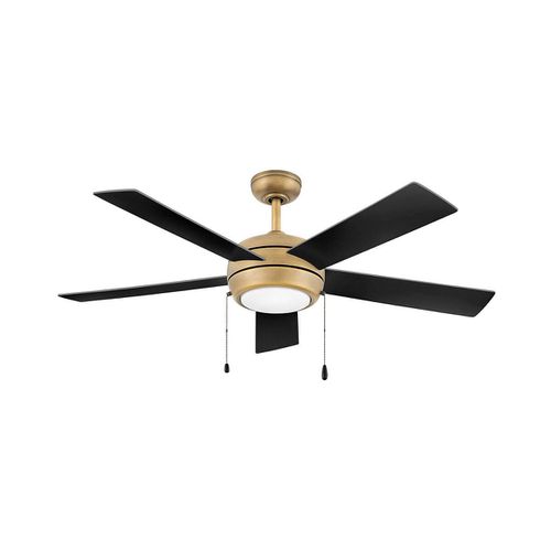 Croft LED 52" Indoor Ceiling Fan in Heritage Bra