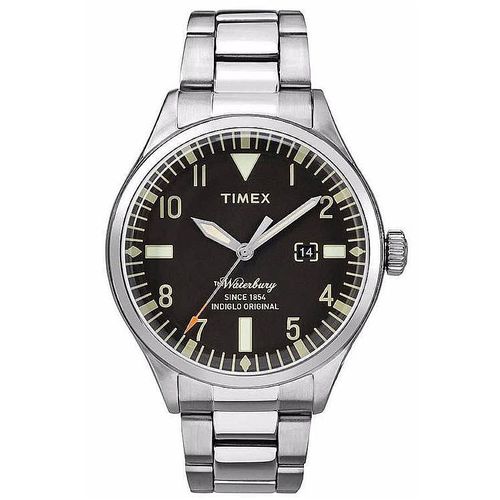 Waterbury Quartz Black Dial Mens Watch TW2R25100