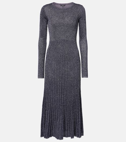 Lurex sweater dress