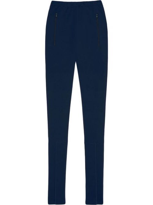 Front ankle-zip leggings