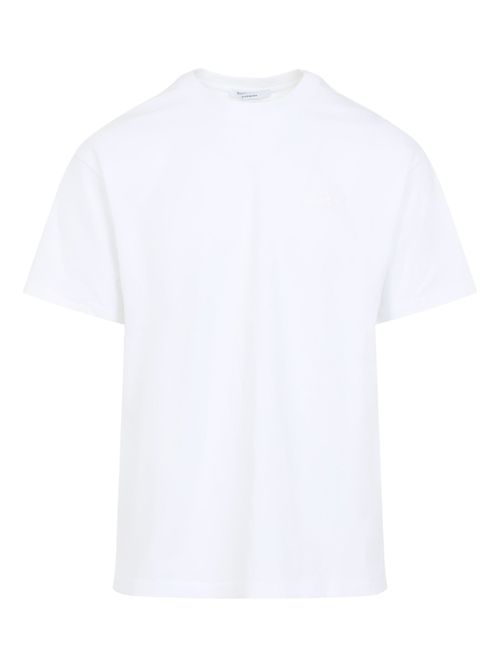 T-shirt in Cotton with Paris Gros Grain
