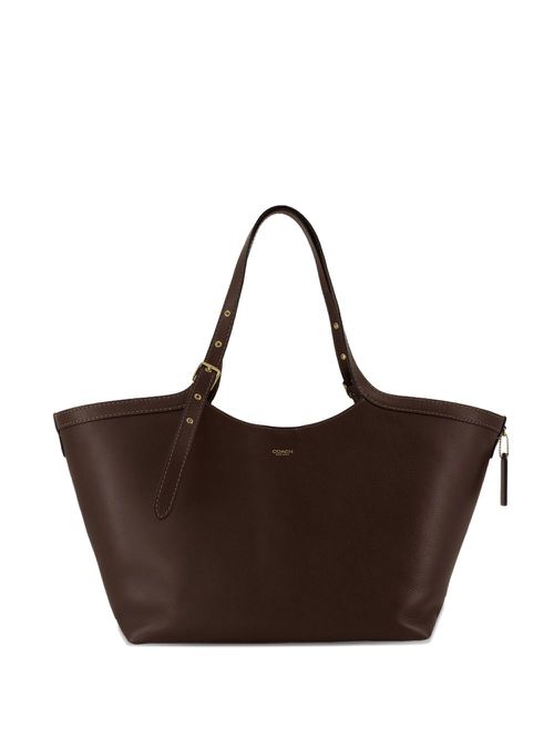 Gramercy leather tote bag - Brown