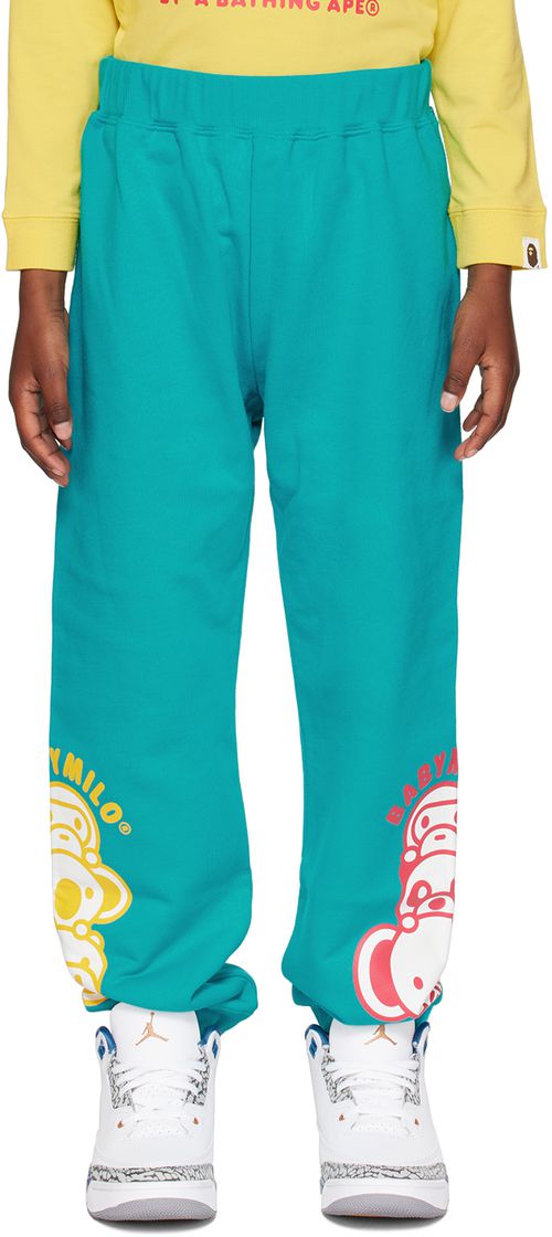 Kids Blue Baby Milo Friends Sweatpants