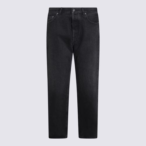 Black Cotton Denim Jeans