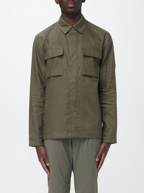 Jacket Men color Green