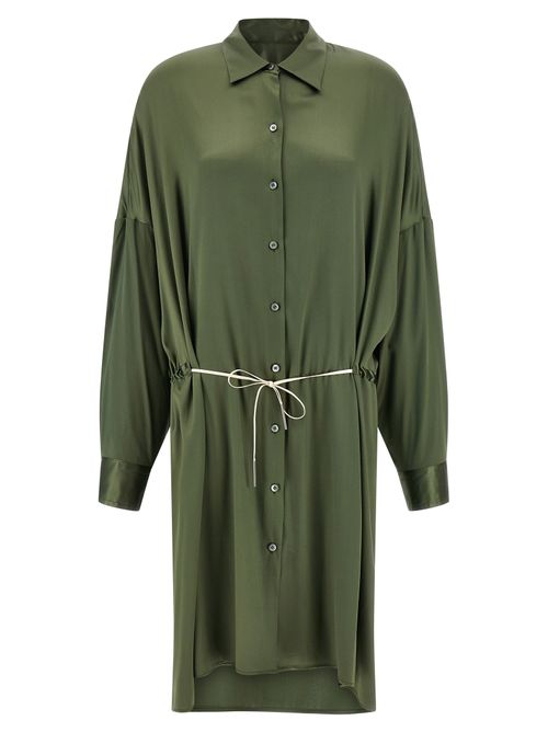 Dinidia Shirt Dress — Green
