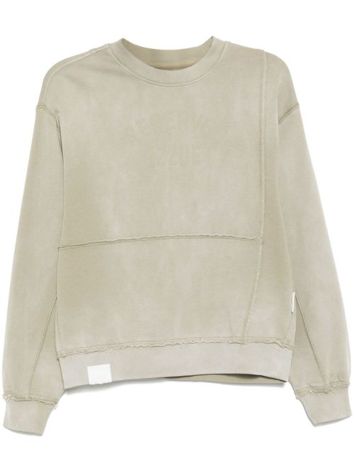 Logo-printed sweatshirt - Neutrals