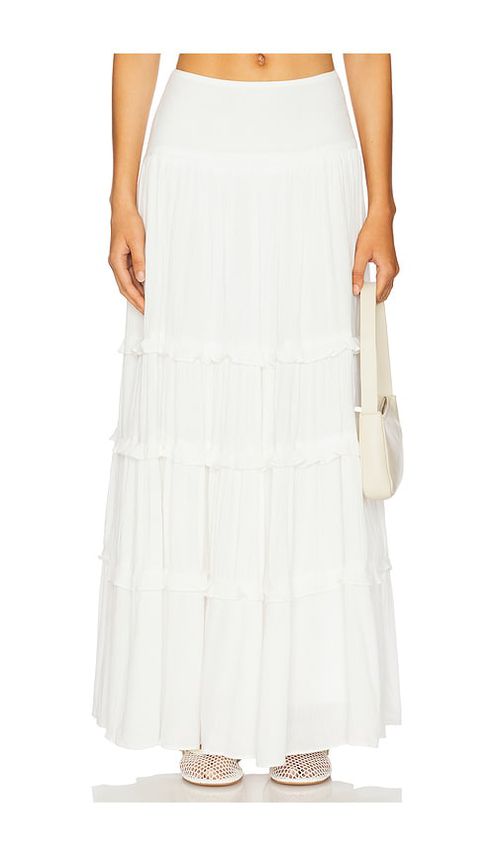 MORE TO COME Harlow Maxi Skirt in White. - M also in