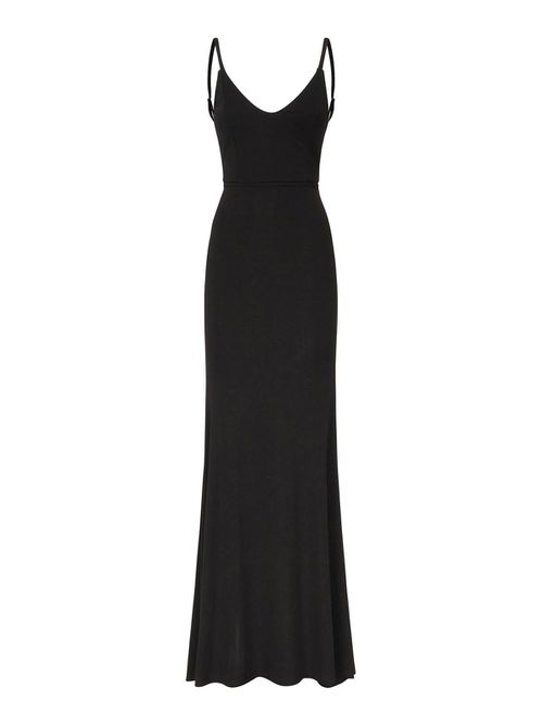 Long Dress With Open Back