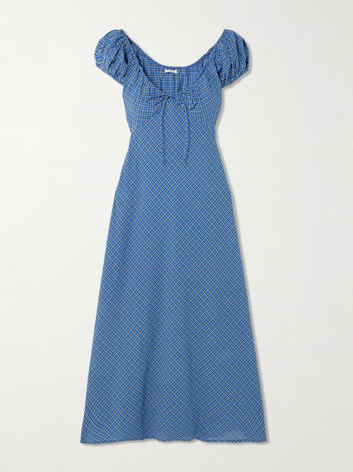 blue dresses bridesmaid BABARONI Sweetheart Neck Spaghetti Straps Chiffon Dresses with Slit White, White / US0
