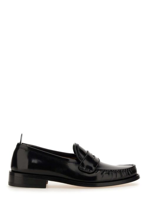 Spazzolato Pleated Varsity Loafer
