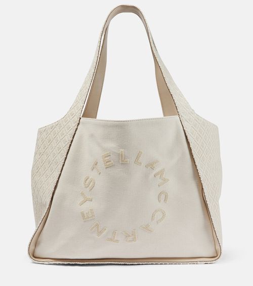 Embroidered tote bag