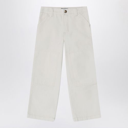White cotton trousers