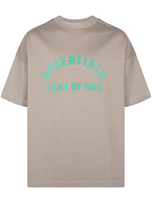 Logo-print T-shirt - Grey