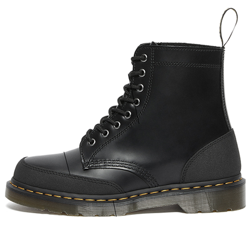1460 Guard Panel Leather Lace Up Boots 'Black'