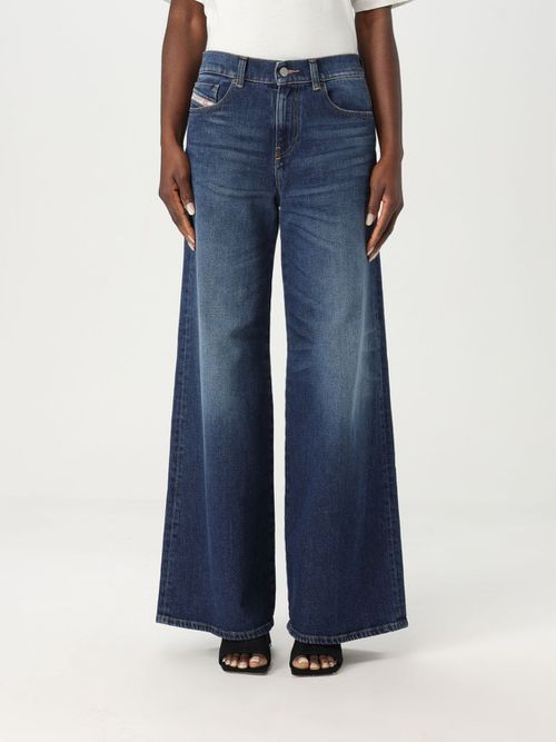 Jeans Woman color Denim