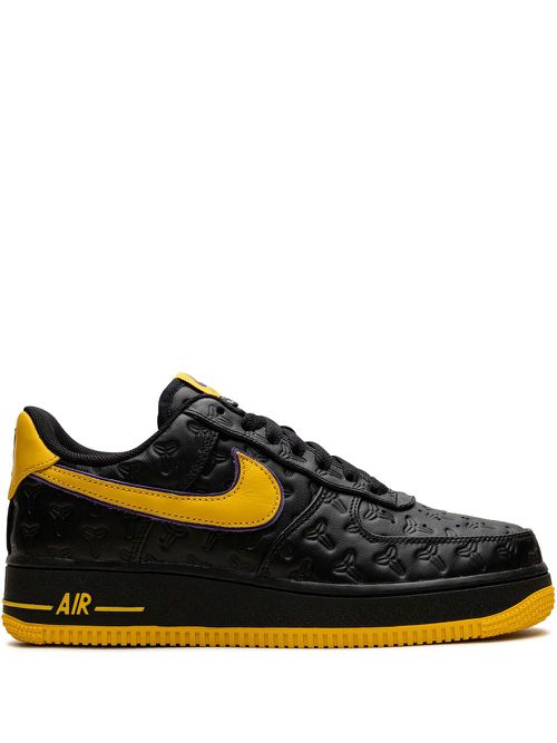 X Kobe Bryant Air Force 1 "Lakers Away - Black/Varsity Maize/Varsity Purple" sneakers