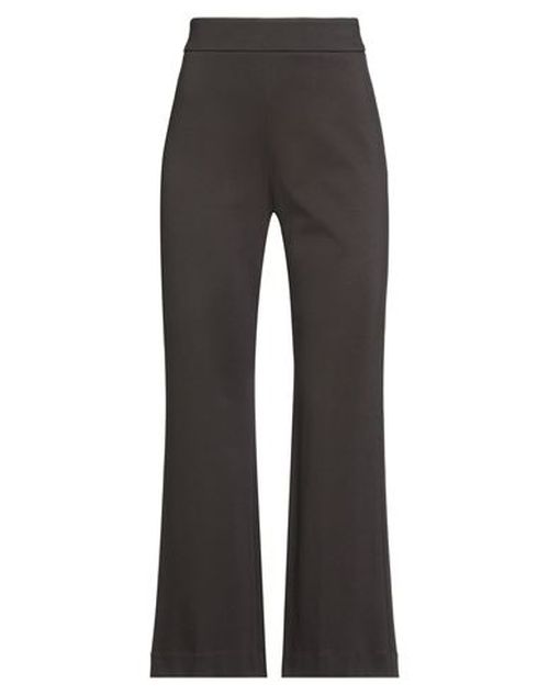 Woman Pants Dark brown Size 2 Viscose, Polyamide, Elastane
