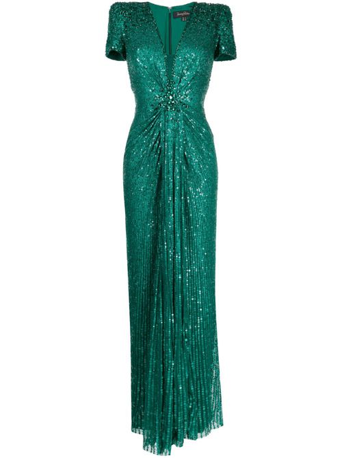 Momoka tulle gown - Green
