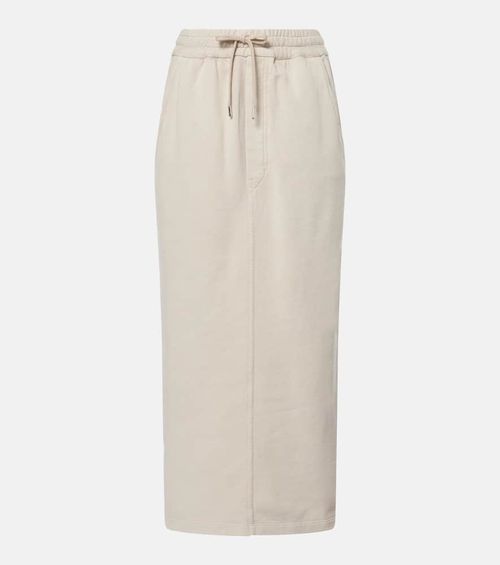 Noreen cotton jersey midi skirt