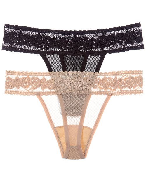 2pk Kitty Soft Thong