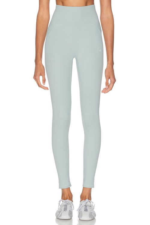 Adidas by Stella McCartney LEGGINGS in Wonder Sage - Baby Blue. L also in M