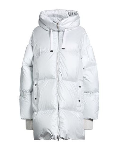 Woman Puffer Off white Size 14 Polyamide, Virgin Wool