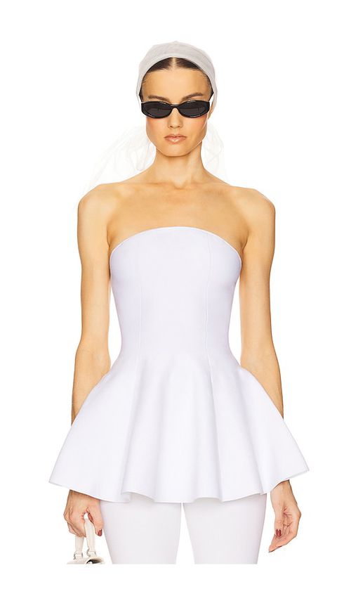Helsa Maude Knit Top in Ivory - Ivory. M also in