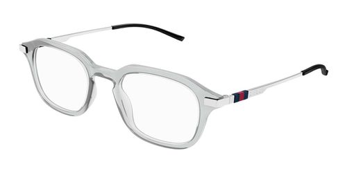 Gucci GG1891O 003 Men's Eyeglasses Grey Size 49 - Blue Light Block Available