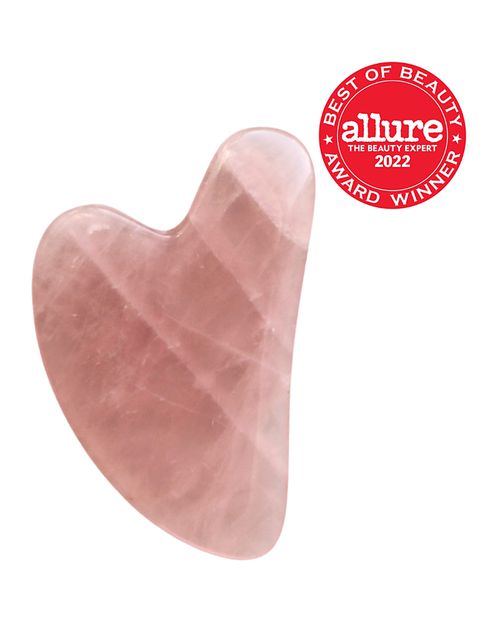 The Rose Quartz Gua Sha Facial Lifting Tool