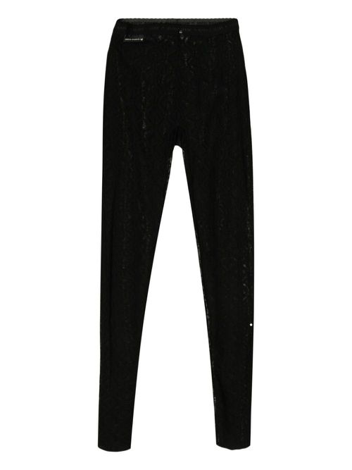 High-waisted leggings - Black