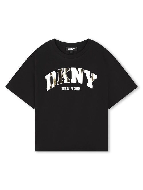 Logo-print cotton T-shirt - Black