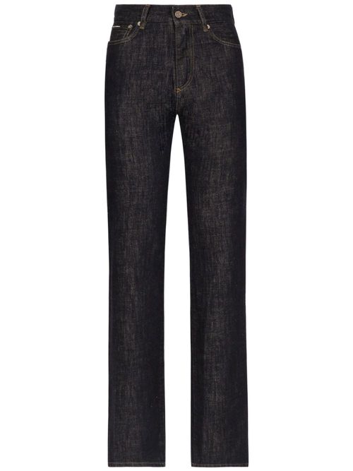 Straight-leg jeans - BLACK
