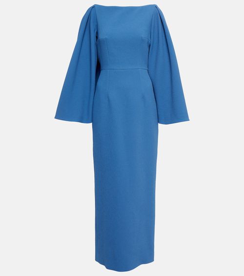 Niesha crêpe midi dress