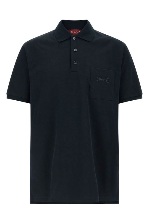 'Morsetto' Embroidery Polo Shirt