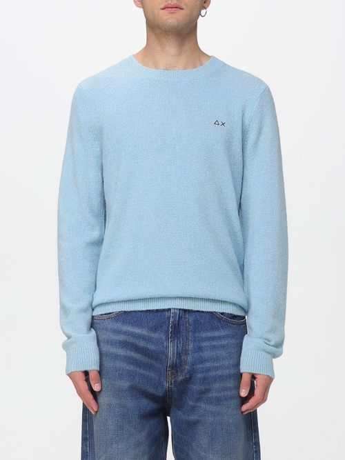 Sweater Men color Gnawed Blue