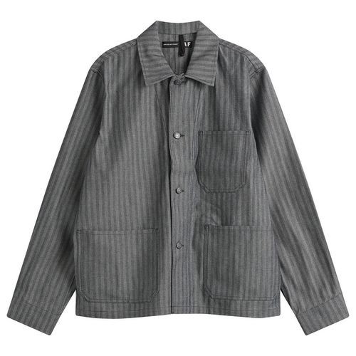 Men's Herringbone Chore Jacket Raw Denim
