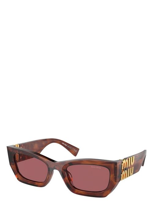 Miu Miu Women's Miu Mu 09Ws 11Q08S Sunglasses in Brown | Size 53 | MU Color 09WS Color 11Q08S
