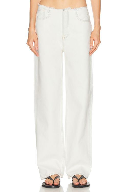 GRLFRND JEANS JORDAN IN SPRING ST in Spring St - Ivory. 23 also , 24, 26, 27, 28, 29, 30